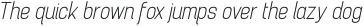 Brainy ExtraLight SemiExpanded Italic otf (200)