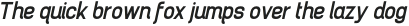 Brainy Semi Bold Expanded Italic otf (600)