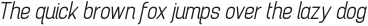 Brainy Light Semi Expanded Italic otf (300)