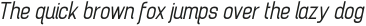 Brainy SemiLight Italic otf (300)
