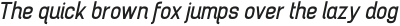 Brainy Medium Semi Expanded Italic otf (500)