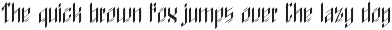 Signs of Faith - font preview