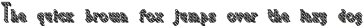 Handbill striped 3d otf (400)