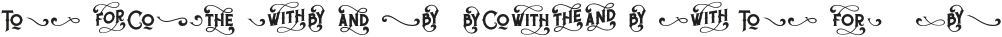 Caringin Swashes  Catchword otf (400)