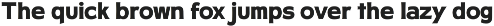 Workhorse font preview