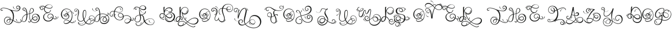 Monogram handwriting 14 Regular otf (400)
