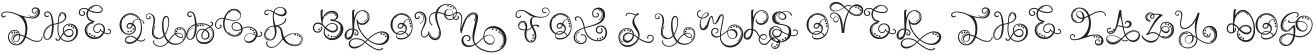 Monogram handwriting 06 Regular otf (400)