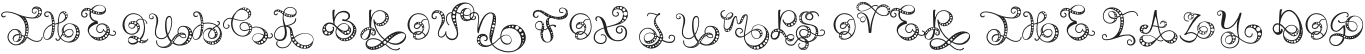 Monogram handwriting 11 Regular otf (400)