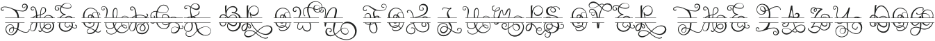 Monogram handwriting 12 Regular otf (400)