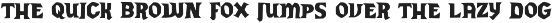 Tool Box Display Font preview