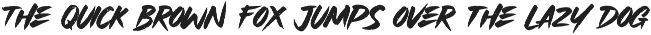 FOXES - Some Brush Font preview