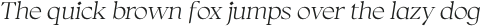 Thorfin ExtraLight Italic otf (200)