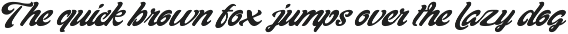 Blacker Script preview