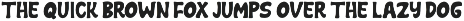 NCL SAMOA GARDENS - Retro Font preview