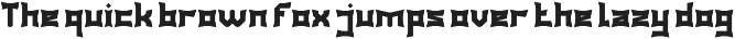 Panther Font preview