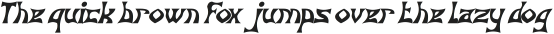Chinese Food Bold Italic otf (700)
