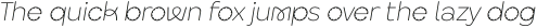 BECOME display ExtraLightItalic otf (200)