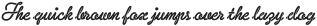 Sneaker Script otf (400)