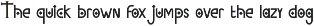 Nirvana Rock - Sans Serif Font preview