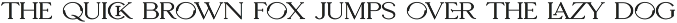 Seafont - serif typeface, 25 styles preview