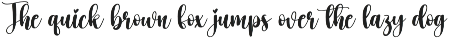 Clouds | Script Font preview