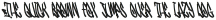 Wastetag-Slant otf (400) Sample