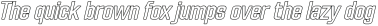 FX Neofara Medium Italic Outline otf (500)