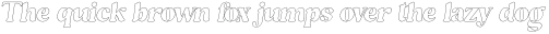 Stagina Outline Italic Regular otf (400)