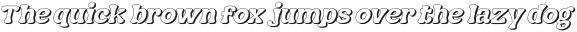 Nagbuloe Bold Italic Shadow otf (700)