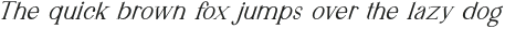 Engeraly Italic otf (400)