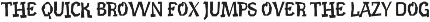 Frode Halloween Font preview