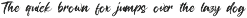 Black Rush - Brush Font font preview
