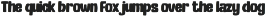 Saget Nampi - Display Font preview