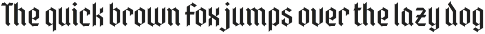 Kali Maya | Variable Gothic Typeface preview