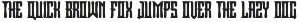 Bonx Allcaps Font preview