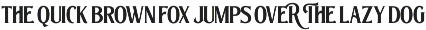 The Bradlens - Modern Display Font preview