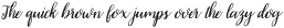 Justlove Slant Regular otf (400)
