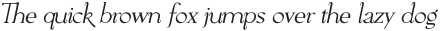 Pervinca Family Thin Italic otf (100)