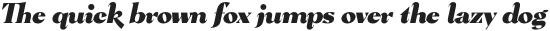 Pervinca Family Black Italic otf (900)