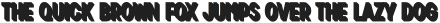 Zippy Gothic Bold Condensed 3D otf (700) Sample