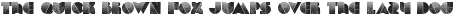 Chrome Inline Grunge otf (400) Sample