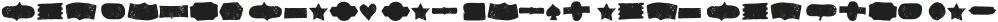 Forest two Dingbat Banner One otf (400)