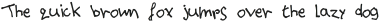 Drunken_Message ttf (400) Sample