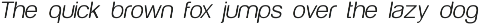 Harabara Mais Light Italic font preview