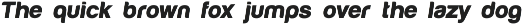 Harabara Mais Black Italic font preview