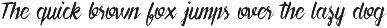 Forever Brush Script font preview