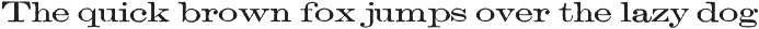 Archive Lightface Extended font preview