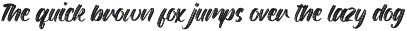 Shuttles - Elegant Brush Font preview