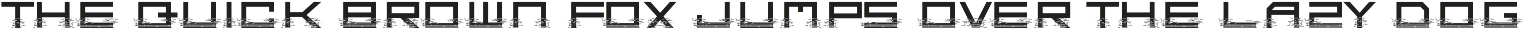 Digital Glitch Font preview