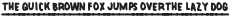 Postal Underline otf (400) Sample